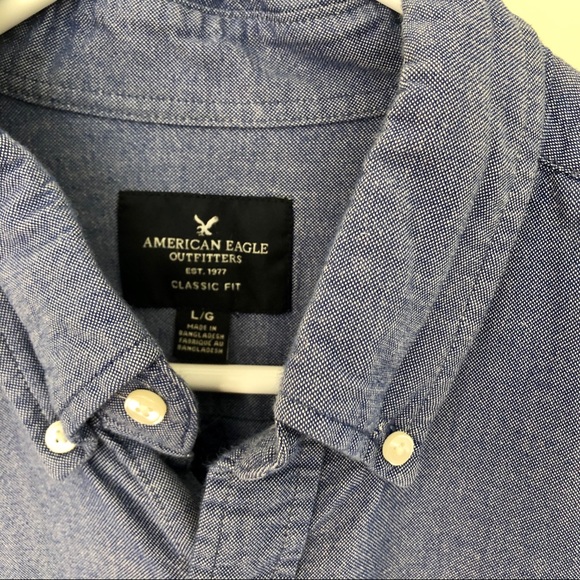 American Eagle Men’s Button Up - Picture 2 of 2